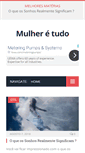 Mobile Screenshot of mulheretudo.com